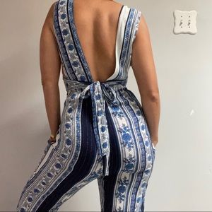 Free People floral jumpsuit-NWOT!